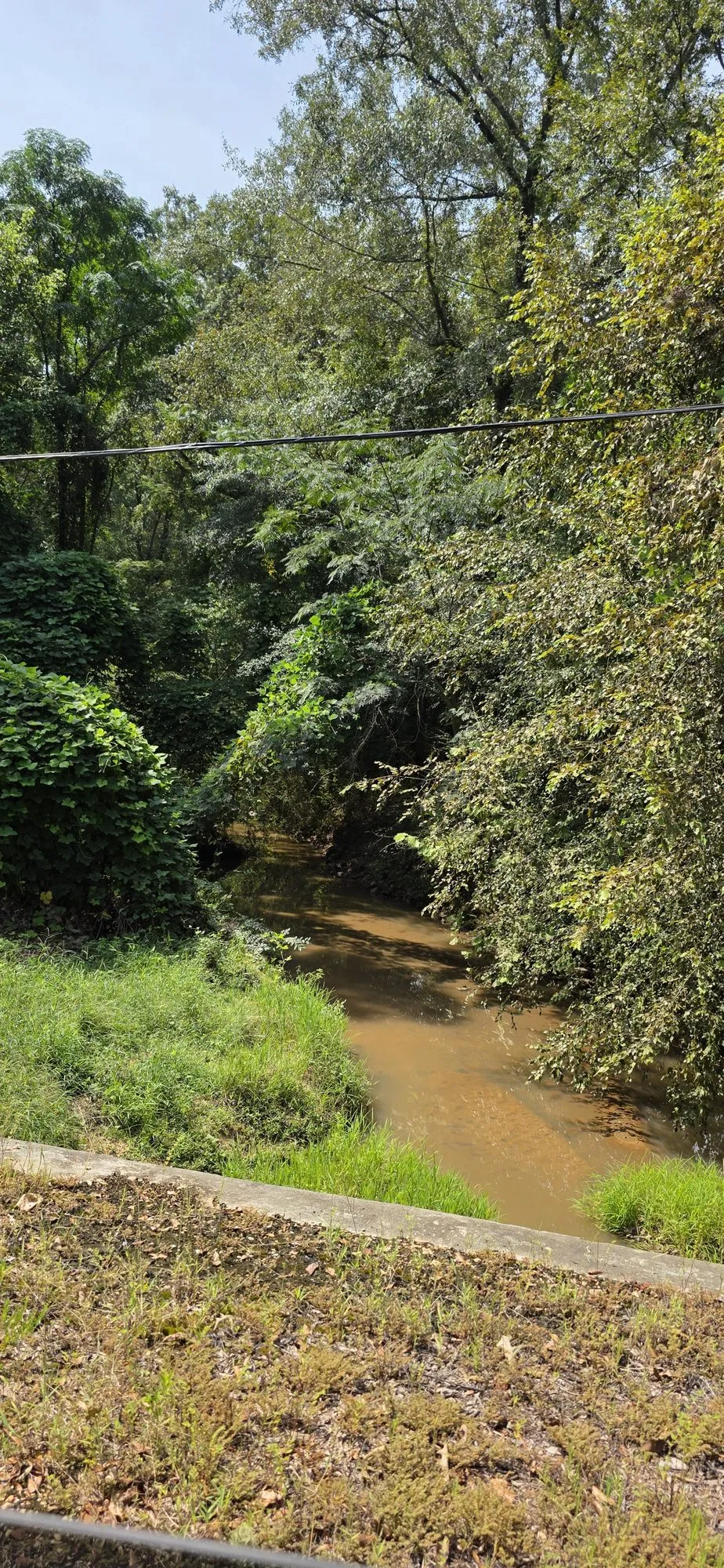 Creek running through Duncanville